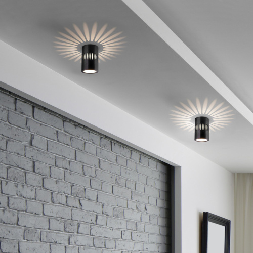 Накладной светодиодный светильник с подсветкой DLS026 фото 4