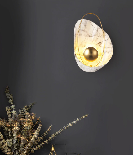 Настенный светильник Pearl white фото 2 Настенный светильник Pearl white фото 2