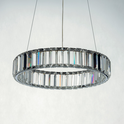 Citilux Чезаре CL338141 LED Люстра хрустальная с пультом Хром фото 6 Citilux Чезаре CL338141 LED Люстра хрустальная с пультом Хром фото 6
