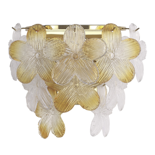 SL6240.201.02 Светильник настенный ST-Luce золотистый/Прозрачный, янтарный E14 2*60W TENDER фото 6