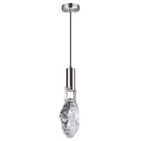 6696/5L MIDCENT ODL24 239 Подвесной светильник матовый никель/металл/стекло IP20 LED 5W 200Лм 3000K LIA