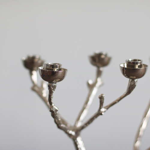 Подсвечник Twiggy S silver фото 3