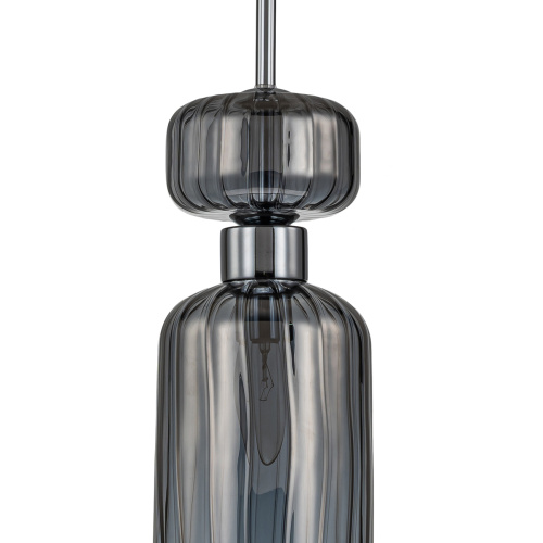 Подвесной светильник Escada 1141/1S E14*60W Chrome/Smoke фото 5