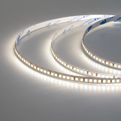 Лента светодиодная 192SMD(2835)/м 16Вт/м 24V 5000*8*1.44мм 3000К+6500K, IP20, LS504 фото 5