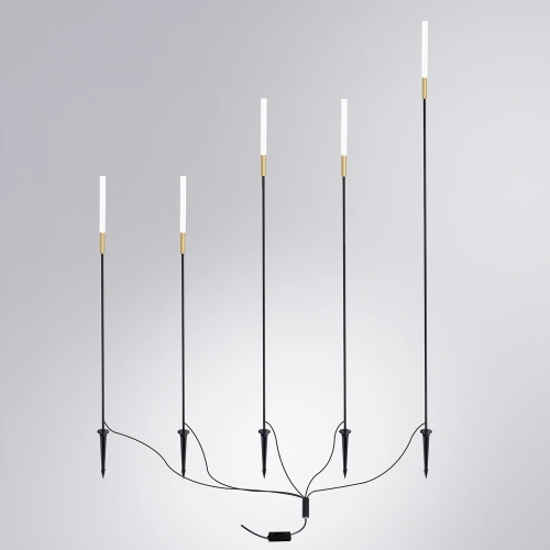 Грунтовый светильник Arte Lamp MUSTER A1083PA-5BK фото 2 Грунтовый светильник Arte Lamp MUSTER A1083PA-5BK фото 2