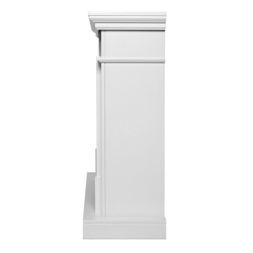 Каминокомплект MARCO/СМАРТ Белый матовый с очагом Электроочаг MOONBLAZE LUX/МУНБЛЕЙЗ фото 4