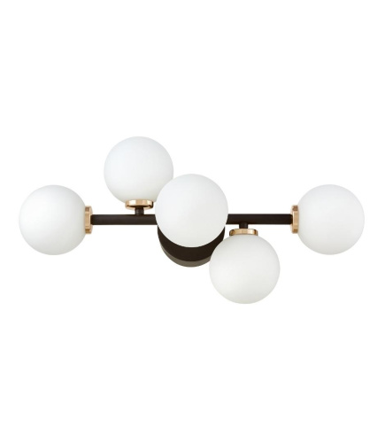 Бра Lumina Deco Marsiada LDW 6033-5 BK+F.GD
