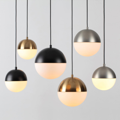 4958/1A PENDANT ODL22 393 черный/металл/белый/стекло Подвес E27 1*40W PINGA фото 2 4958/1A PENDANT ODL22 393 черный/металл/белый/стекло Подвес E27 1*40W PINGA фото 2