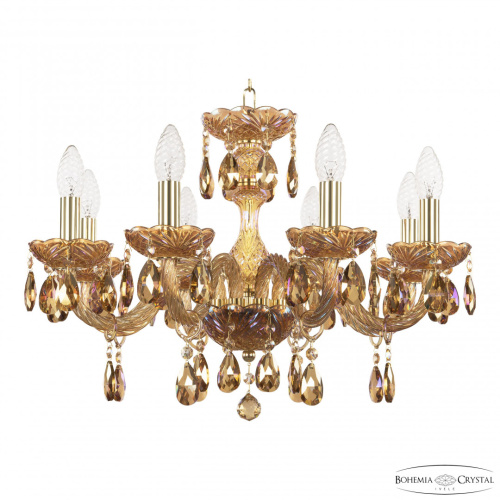 Люстра хрустальная 117/8/195 G M777 Bohemia Ivele Crystal (Богемия Ивеле Кристалл)