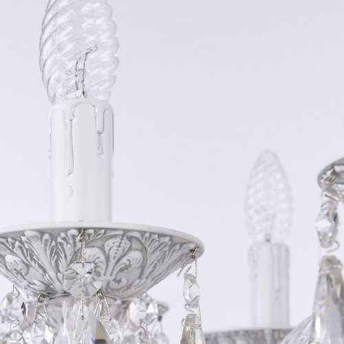 Люстра с хрустальными подвесками AL16302/8/195 WMN Bohemia Ivele Crystal (Богемия Ивеле Кристалл) фото 3