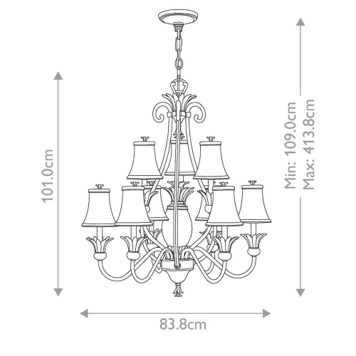 Люстра Hinkely Lighting, Арт. HK-PLANT10-PL фото 7 Люстра Hinkely Lighting, Арт. HK-PLANT10-PL фото 7