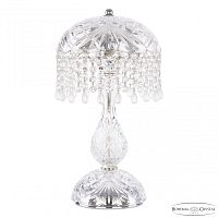 Настольная лампа хрустальная 14781L1/22 Ni V0300 Bohemia Ivele Crystal (Богемия Ивеле Кристалл)