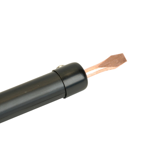 Паяльник с деревянной ручкой 40W, нихромовый нагреватель, долговечное жало, 230В, STEKKER  PLE110-40 фото 2