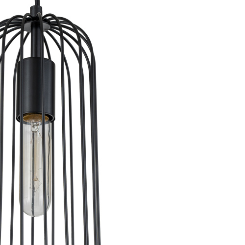 Подвесной светильник Escada 10198/1S E27*60W Black фото 5 Подвесной светильник Escada 10198/1S E27*60W Black фото 5