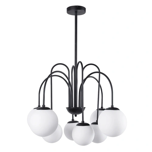 Люстра на штанге Arte Lamp MEBSUTA A1675LM-8BK Люстра на штанге Arte Lamp MEBSUTA A1675LM-8BK