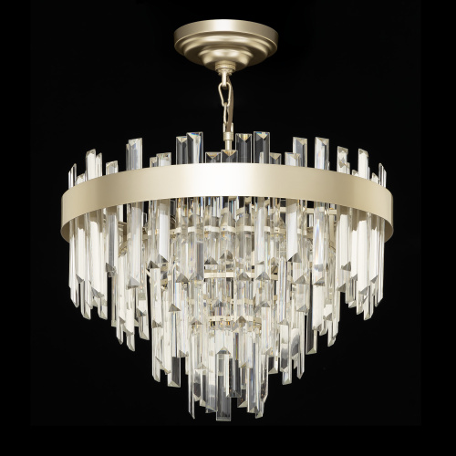 Citilux Лаура CL301262 Люстра хрустальная подвесная Шампань фото 12 Citilux Лаура CL301262 Люстра хрустальная подвесная Шампань фото 12