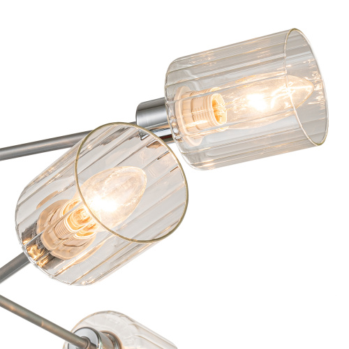 Светильник на штанге Escada 1140/8P E14*40W Silver/Chrome фото 3 Светильник на штанге Escada 1140/8P E14*40W Silver/Chrome фото 3