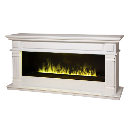 Каминокомплект ISLANDIA/СКАНДИ Белый дуб с очагом Электроочаг CASSETTE/КАССЕТА LED 1000 фото 8