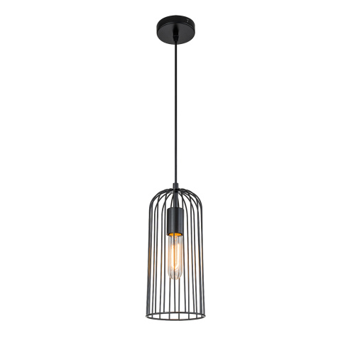 Подвесной светильник Escada 10198/1S E27*60W Black Подвесной светильник Escada 10198/1S E27*60W Black