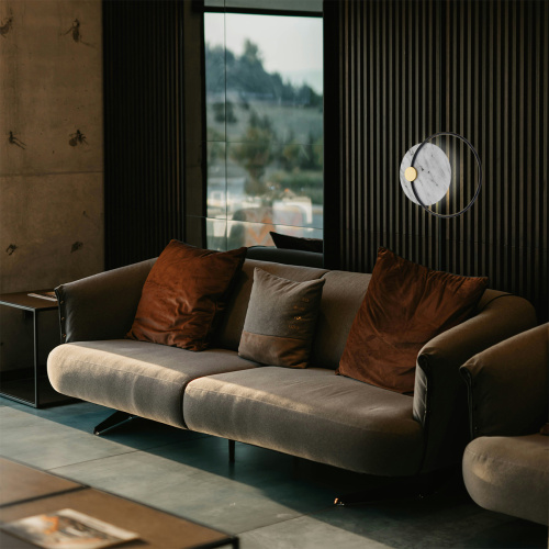 Настенный светильник Escada 10267/1 LED*15W Black/Marble фото 2