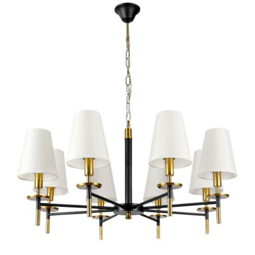 Подвесная люстра Arte Lamp Riccardo A4075LM-8BK Подвесная люстра Arte Lamp Riccardo A4075LM-8BK