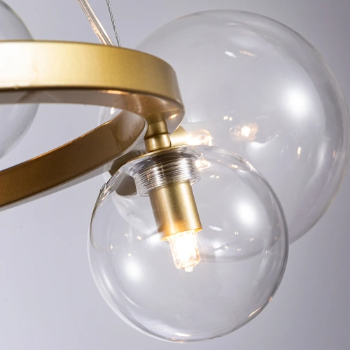Подвесная люстра Arte Lamp VINCENT A7790SP-10GO фото 3 Подвесная люстра Arte Lamp VINCENT A7790SP-10GO фото 3