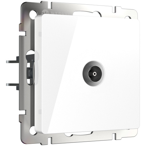 ТВ-розетка проходная (белый) W1184001 ТВ-розетка проходная (белый) W1184001