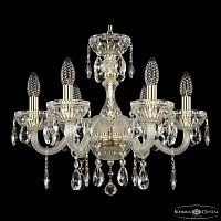 Люстра 5417/6/165 G Clear/M-1G Bohemia Ivele Crystal (Богемия Ивеле Кристалл)