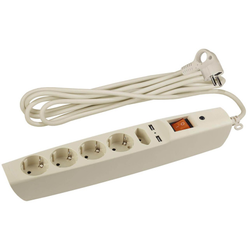 Сетевой фильтр ЭРА SFU-5es-2m-I C0043328 Сетевой фильтр ЭРА SFU-5es-2m-I C0043328