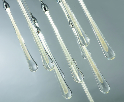 Подвесной светильник Teardrop 3 chrome фото 2