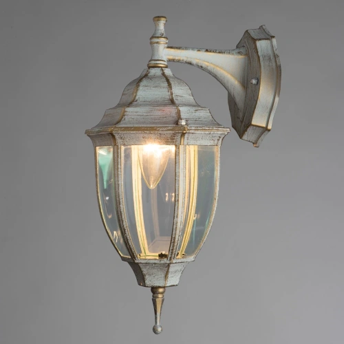 Уличный настенный светильник Arte Lamp PEGASUS A3152AL-1WG фото 2 Уличный настенный светильник Arte Lamp PEGASUS A3152AL-1WG фото 2