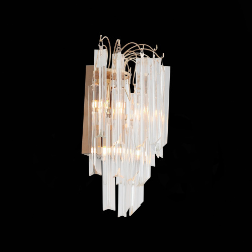 SL386.201.03 Бра ST-Luce Золотистый/Золотистый, Прозрачный G9 3*5W OSOLETO фото 2