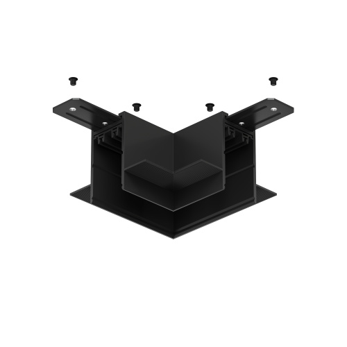 TR2112-BK Угол потолок-потолок встраиваемый под ГКЛ SMART, черный фото 3