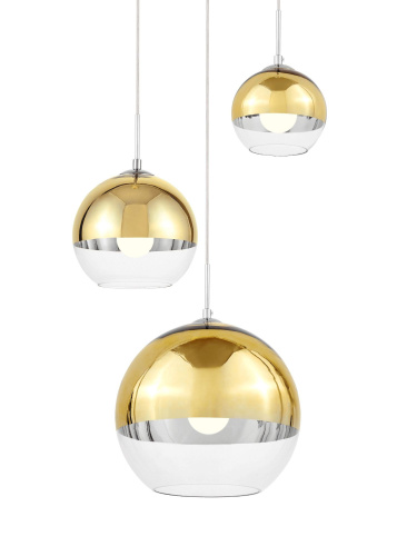 Подвесной светильник Lumina Deco Veroni LDP 1029-3 GD фото 5
