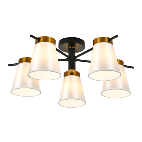 Светильник на штанге 120005/5R E14*40W Black/Gold Светильник на штанге 120005/5R E14*40W Black/Gold