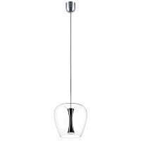 804207 Люстра CUPOLA LED 10W 500LM АЛЮМИНИЙ/ЧЕРНЫЙ 3000K