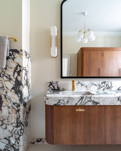 Ручка-кнопка T-Bar Plate Cross Brass фото 4