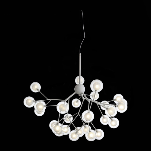 SL376.503.27 Люстра подвесная ST-Luce Белый/Белый,Прозрачный G4 LED 27*2W DEMELE фото 4