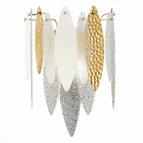 SL1224.201.02 Бра ST-Luce Золотистый/Прозрачный, Белый E14 2*60W LASTRA фото 5 SL1224.201.02 Бра ST-Luce Золотистый/Прозрачный, Белый E14 2*60W LASTRA фото 5