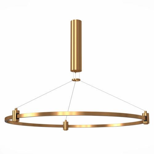 ST025.203.00 Шинопровод-кольцо FARM с подвесами и основанием под блок питания ST-Luce Золотистый FARM фото 2