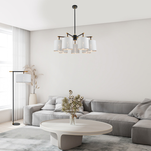 Светильник на штанге Escada 10186/7PL E27*60W Black фото 2