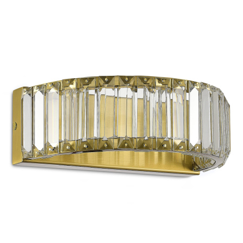 SL1622.301.01 Светильник настенный ST-Luce Латунь/Прозрачный LED 1*13W 4000K TIVOLI фото 3