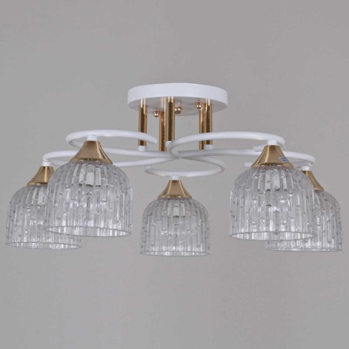 Потолочная люстра Reluce 16360-0.3-05 WH+FG фото 3 Потолочная люстра Reluce 16360-0.3-05 WH+FG фото 3