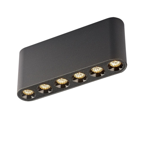 7092/15CL HIGHTECH ODL25 335 Потолочный светильник черный/металл/акрил IP20 LED 9W 690Лм 3000K 220V SMALL фото 4