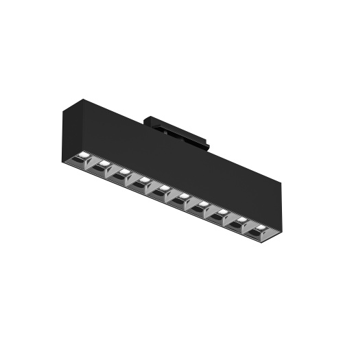 DK6444-BK Поворотный однофазный трековый светильник EDDER со светодиодом L273mm 220V 20W 30° 4000K IP20 черный алюминий фото 4 DK6444-BK Поворотный однофазный трековый светильник EDDER со светодиодом L273mm 220V 20W 30° 4000K IP20 черный алюминий фото 4