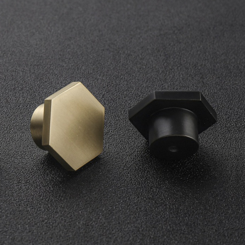 Ручка-кнопка HK005 brass фото 2 Ручка-кнопка HK005 brass фото 2