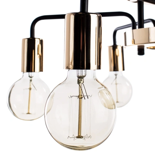 Потолочная люстра Arte Lamp GELO A6001PL-7BK фото 3