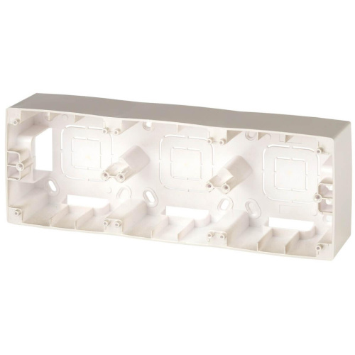 Коробка для накладного монтажа 3-постовая ЭРА 12 12-6103-04 Б0043183 Коробка для накладного монтажа 3-постовая ЭРА 12 12-6103-04 Б0043183