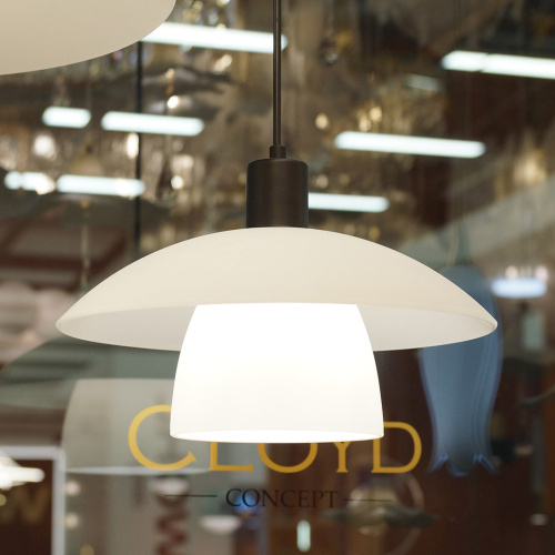 Подвесной светильник Cloyd ERLEBNIS-A P1 / Ø30 см - черный (арт.11408) Подвесной светильник Cloyd ERLEBNIS-A P1 / Ø30 см - черный (арт.11408)