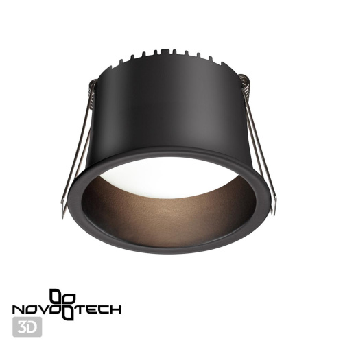 358900 SPOT NT22 536 черный Светильник встраиваемый светодиодный IP20 LED 4000К 9W 220V TRAN 358900 SPOT NT22 536 черный Светильник встраиваемый светодиодный IP20 LED 4000К 9W 220V TRAN